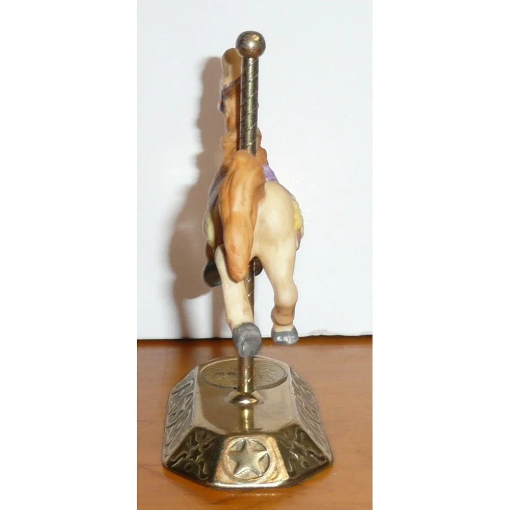 Vintage The American Carousel Horse The Willitt's Design  8935 Porcelain Pony